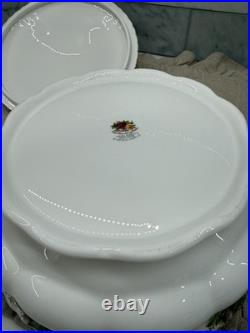 Royal Albert Old Country Roses Covered Serving Bowl