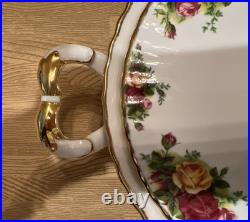 Royal Albert Old Country Roses Covered Vegetable Bowl with Lid IOLCOR00406
