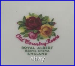 Royal Albert Old Country Roses Covered Vegetable Original BackStamp 1962-1973