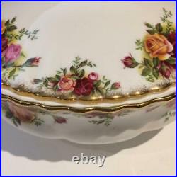 Royal Albert Old Country Roses Covered Vegetable Serving Dish Ch5701