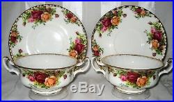 Royal Albert Old Country Roses Cream Soup Cups (Set of 4)