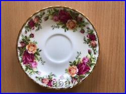 Royal Albert Old Country Roses Creamer Cup Plate Set