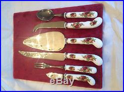 Royal Albert Old Country Roses Cutlery Serving Pieces