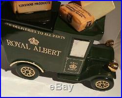 Royal Albert Old Country Roses Delivery Truck Paul Cardew Kirvan Tea Pot ENGLAND
