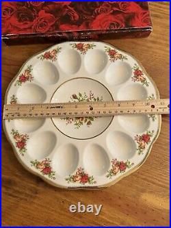 Royal Albert Old Country Roses Deviled Egg Plate