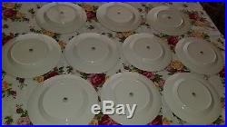 Royal Albert Old Country Roses Dinner Plates 10
