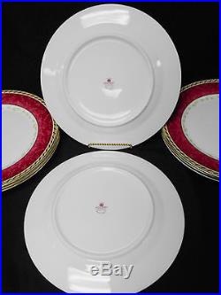 Royal Albert Old Country Roses Dinner Plates Set of 8 Christmas Seasons of Color
