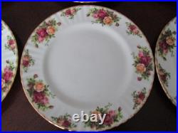 Royal Albert Old Country Roses Dinner Plates withGold Rim Set of 8 10 3/8 W Royal Albert Old Country Roses Dinner Plates withGold Rim Set of 8 10 3/8 W