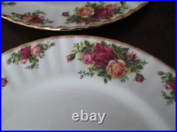 Royal Albert Old Country Roses Dinner Plates withGold Rim Set of 8 10 3/8 W Royal Albert Old Country Roses Dinner Plates withGold Rim Set of 8 10 3/8 W