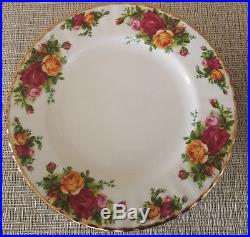 Royal Albert Old Country Roses Dinner, Salad Plates, Cereal Soup Bowl & Mug Set