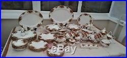 Royal Albert Old Country Roses Dinner, Tea And Coffee Service-very Good Conditio