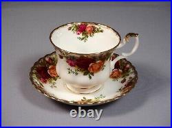 Royal Albert Old Country Roses Dinnerware Set for 12 Plate Salad Cups England