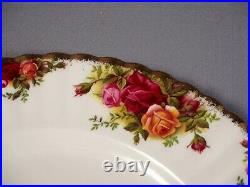 Royal Albert Old Country Roses Dinnerware Set for 12 Plate Salad Cups England