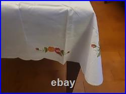 Royal Albert Old Country Roses EMBROIDERED Table Cloth 4 Napkins 4 Placemats NEW