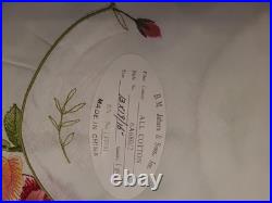 Royal Albert Old Country Roses EMBROIDERED Table Cloth 4 Napkins 4 Placemats NEW