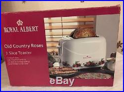 Royal Albert Old Country Roses Electric Kettle + Toaster RARE