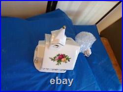Royal Albert Old Country Roses Electric Lighted Church-Works
