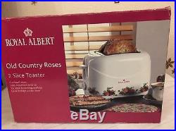 Royal Albert Old Country Roses Electric Toaster RARE