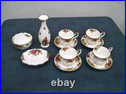 Royal Albert Old Country Roses England (11 Piece Assorted Lot) Unused