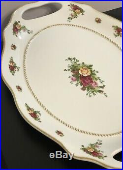 Royal Albert Old Country Roses Extra Large Oval Serving Platter with Handles