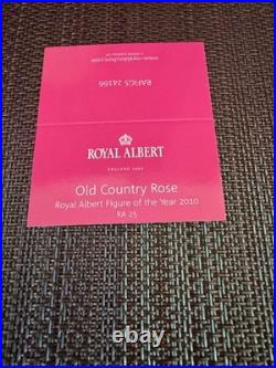 Royal Albert Old Country Roses Figure Of The Year 2010 RA25 Original Box Royal Albert Old Country Roses Figure Of The Year 2010 RA25 Original Box