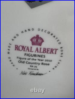 Royal Albert Old Country Roses Figure Of The Year 2010 RA25 Original Box