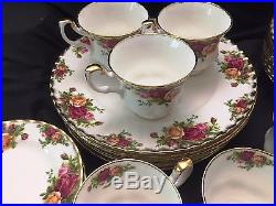 Royal Albert Old Country Roses Fine Bone China 6 piece place setting Set of 8