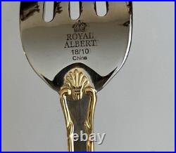 Royal Albert Old Country Roses Flatware Set 62 Pieces Service For 8 With Chest