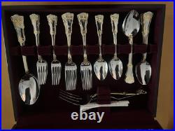 Royal Albert Old Country Roses Flatwear Set 44 Piece Set W Case Brand New