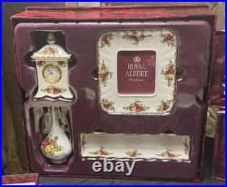 Royal Albert Old Country Roses Floral Dinner Set White Plate Cup Saucer Teapot