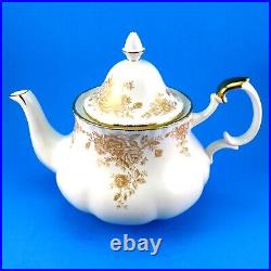 Royal Albert Old Country Roses Gold Large Teapot