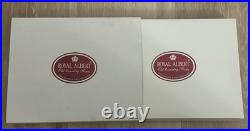 Royal Albert Old Country Roses Gold Plated fork set with cake server