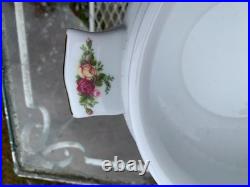 Royal Albert Old Country Roses HUGE Covered Tureen 9.5 Tall x 12 wide NEW MINT