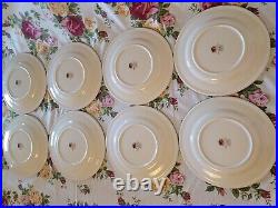 Royal Albert Old Country Roses Holiday Casual 8 Salad Accent Plates