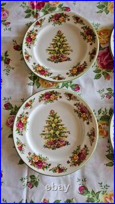 Royal Albert Old Country Roses Holiday Casual Classic 9 Inch Four Plates Set