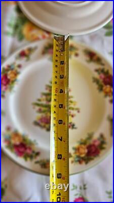 Royal Albert Old Country Roses Holiday Casual Classic 9 Inch Four Plates Set