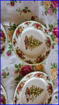 Royal Albert Old Country Roses Holiday Casual Classic 9 Inch Four Plates Set