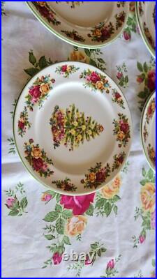 Royal Albert Old Country Roses Holiday Casual Classic 9 Inch Four Plates Set