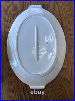 Royal Albert Old Country Roses Holiday Christmas Oval Platter 20