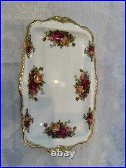 Royal Albert Old Country Roses Holiday Creamer Pitcher And Sugar Dish 3 Pieces