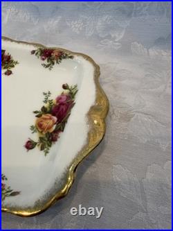 Royal Albert Old Country Roses Holiday Creamer Pitcher And Sugar Dish 3 Pieces