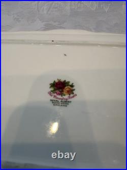 Royal Albert Old Country Roses Holiday Creamer Pitcher And Sugar Dish 3 Pieces