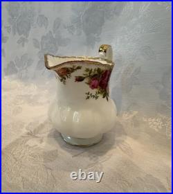 Royal Albert Old Country Roses Holiday Creamer Pitcher And Sugar Dish 3 Pieces