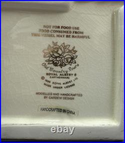 Royal Albert Old Country Roses Kitchen Sink Decorative Teapot Vintage NIB