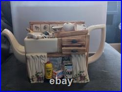 Royal Albert Old Country Roses Kitchen Sink Teapot A Decorative Teapot Vintage Royal Albert Old Country Roses Kitchen Sink Teapot A Decorative Teapot Vintage