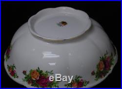 Royal Albert Old Country Roses Large 10'' Fruit Serving Bowl S7779