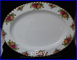 Royal Albert Old Country Roses Large 16'' Oval Serving Platter M4372
