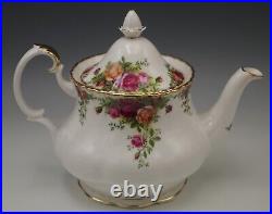 Royal Albert Old Country Roses Large 6 Cup Teapot Made In England