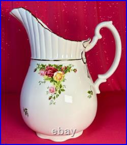 Royal Albert Old Country Roses Large Doulton PitcherEUCRare