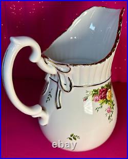 Royal Albert Old Country Roses Large Doulton PitcherEUCRare